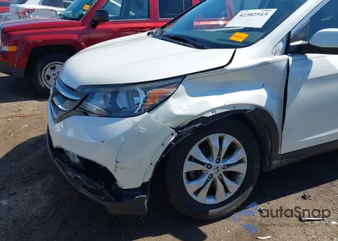 2013 Honda Cr-V Ex-L from USA, damaged, VIN 5J6RM4H79DL087562